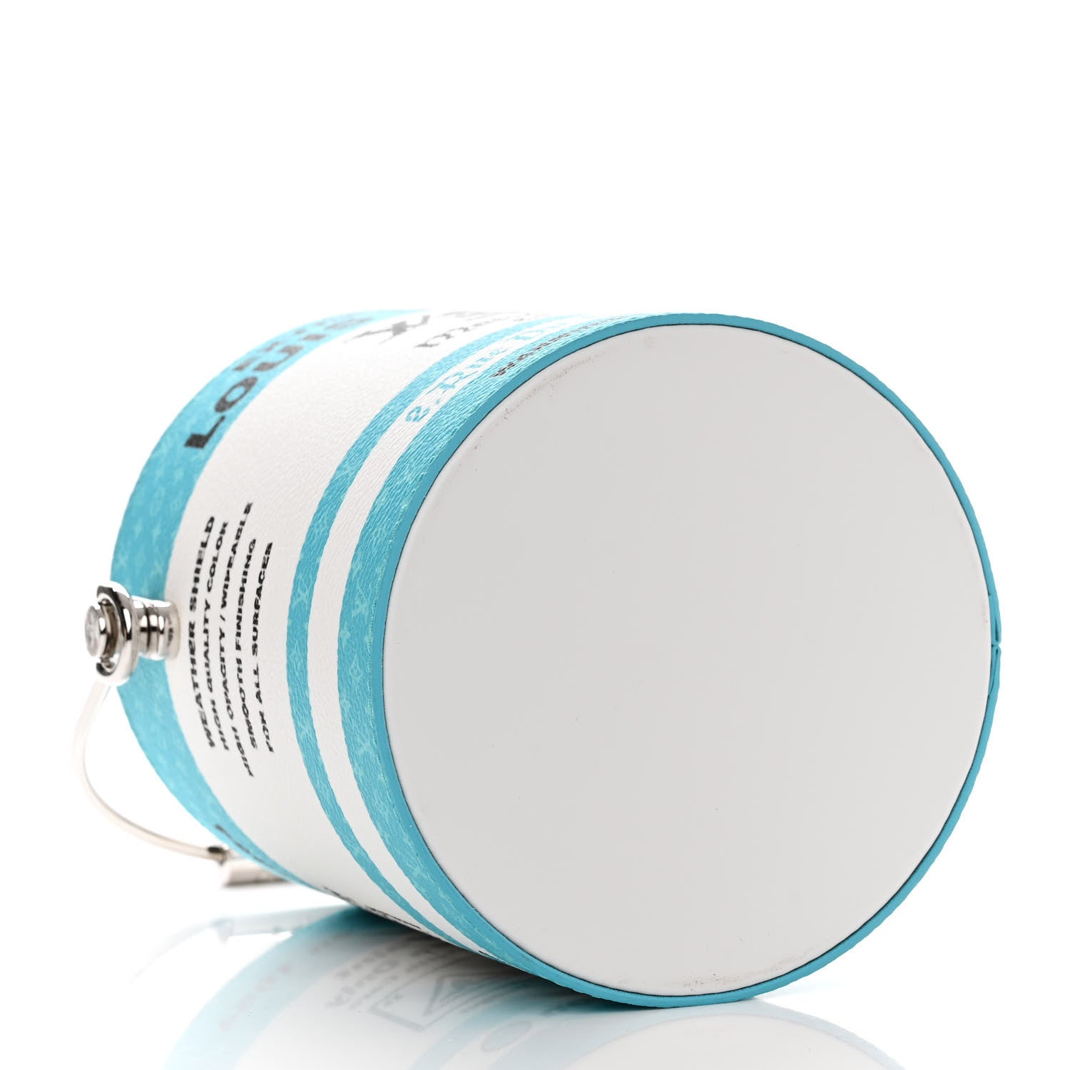 Louis Vuitton Monogram LV Paint Can Turquoise 4 of 12