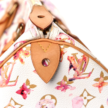 Louis Vuitton Watercolor Aquarelle Speedy 30 White 15 of 18