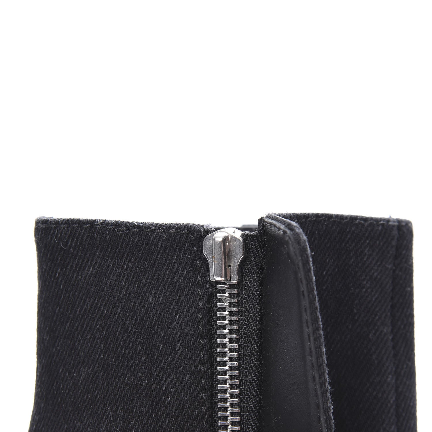 Balenciaga Denim Ankle Boots 38.5 Black 12 of 12