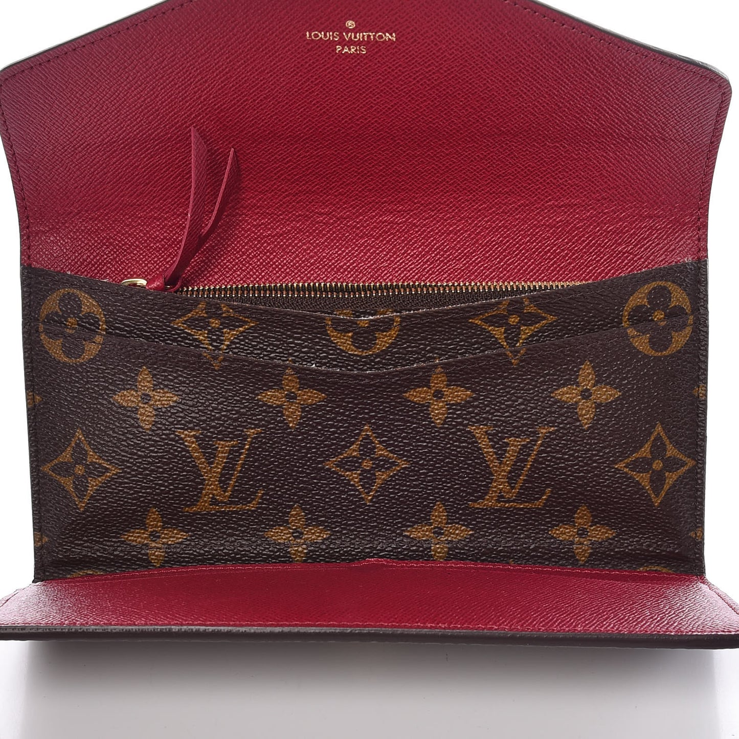 Monogram Josephine Wallet Fuchsia