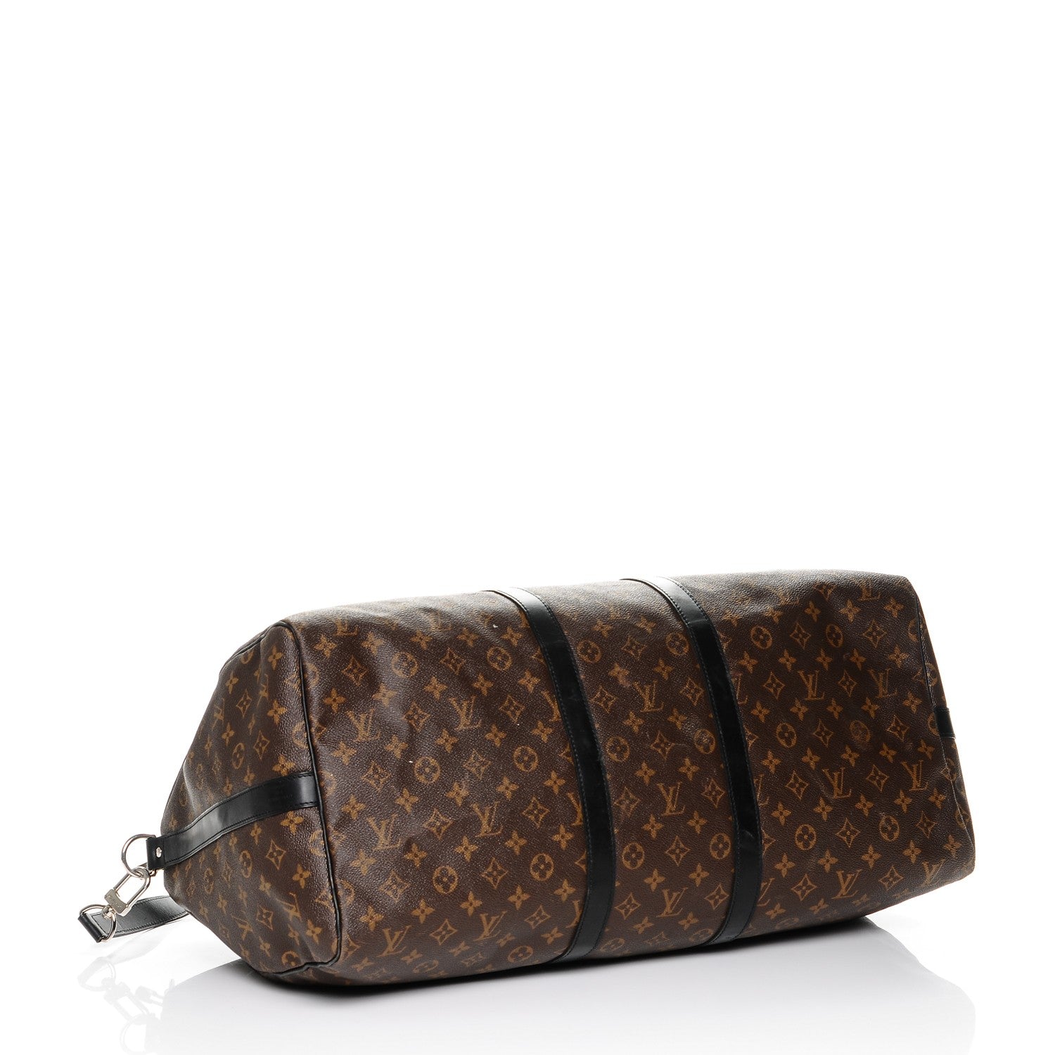 Louis Vuitton Monogram Macassar Keepall Bandouliere 55 4 of 7