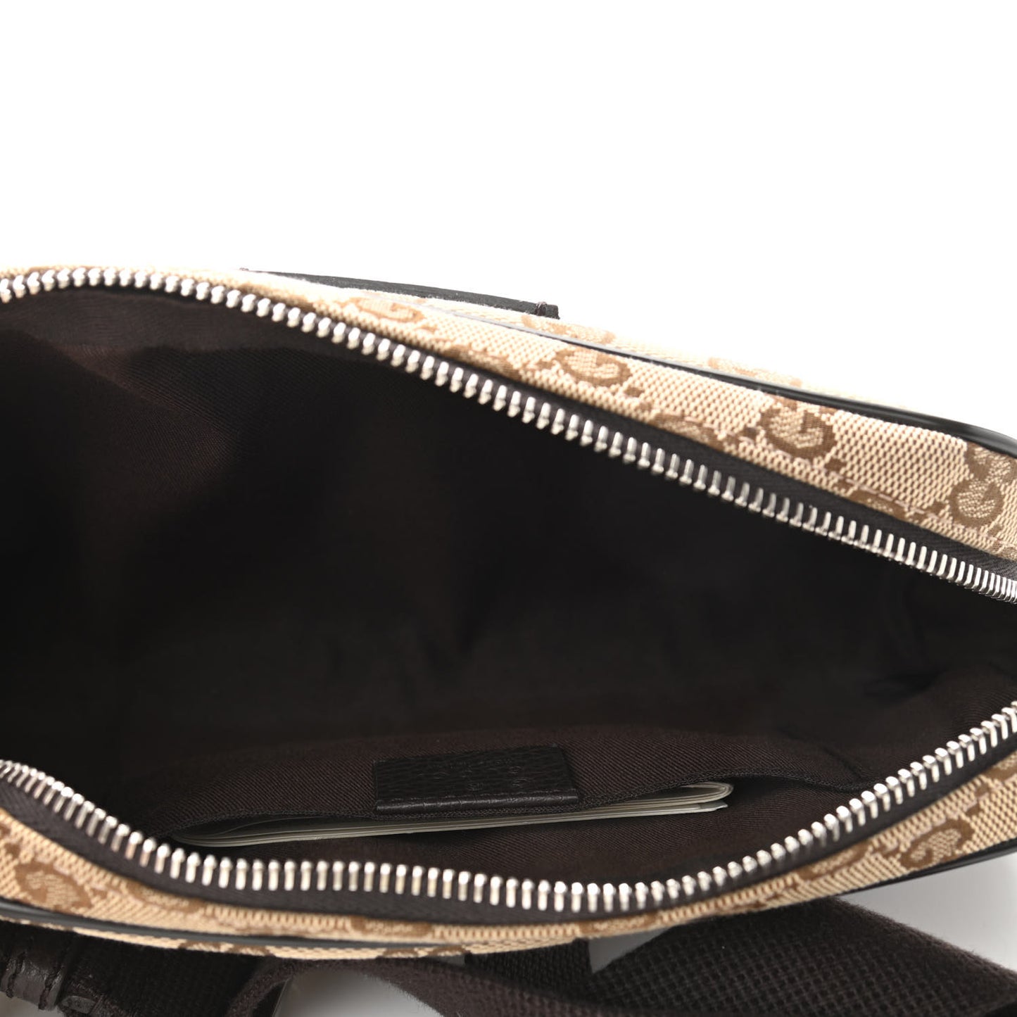 Monogram Belt Bag Dark Brown