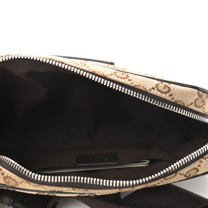 Gucci Monogram Belt Bag Dark Brown 5 of 10