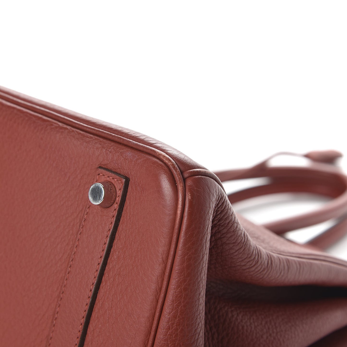 Taurillon Clemence Birkin 35 Rouge Venetian
