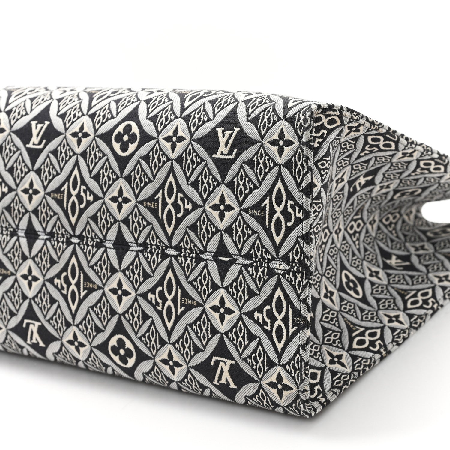 Louis Vuitton Jacquard Since 1854 Onthego GM Grey 9 of 10