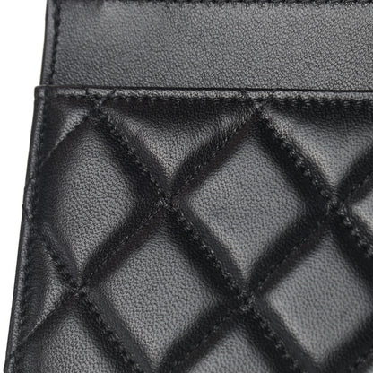Chanel Lambskin Quilted Wallet On Chain WOC So Black 13 of 14