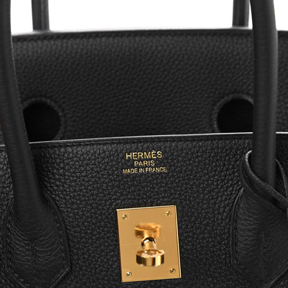 Hermes Togo Birkin 35 Black 6 of 10