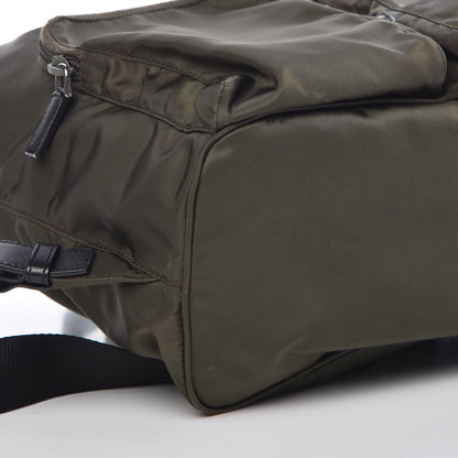 Prada Tessuto Nylon Vela Medium Backpack Mimetico 9 of 10