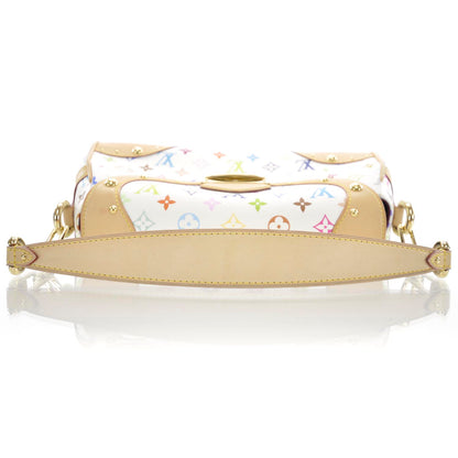 Louis Vuitton Monogram Multicolor Beverly MM White 5 of 9