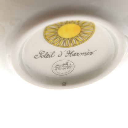 Hermes Porcelain Soleil d'Hermes Breakfast Cup And Saucer Set Of 2 8 of 11