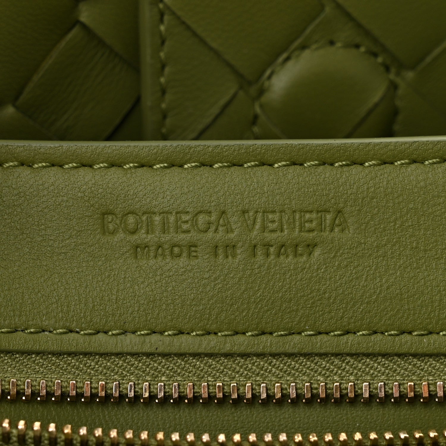 Bottega Veneta Nappa Intrecciato Small Andiamo Shoulder Bag Matcha 6 of 9