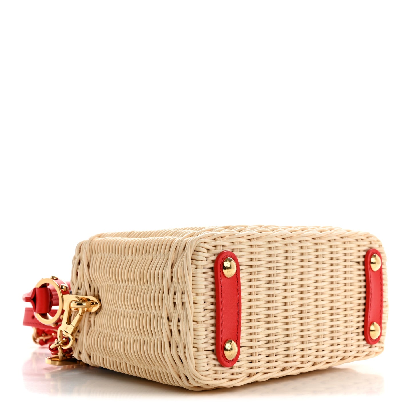 LV X TM Rattan Denim Calfskin Cerises Capucines Mini
