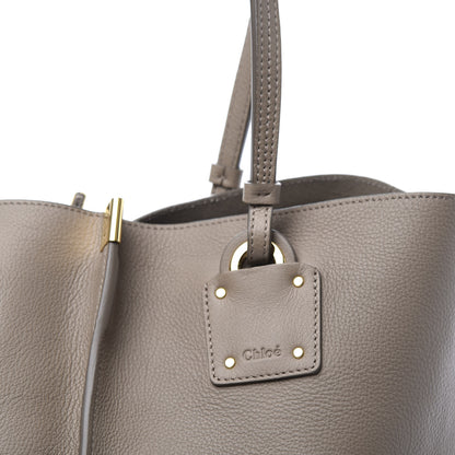Chloe Smooth Calfskin Medium Vick Tote Motty Grey 12 of 12
