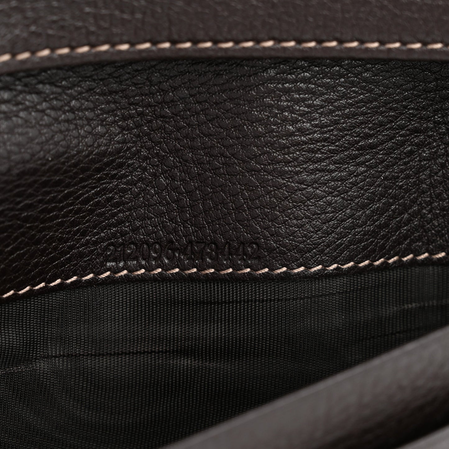 GG Plus Monogram Icon Bar Continental Flap Wallet Dark Brown