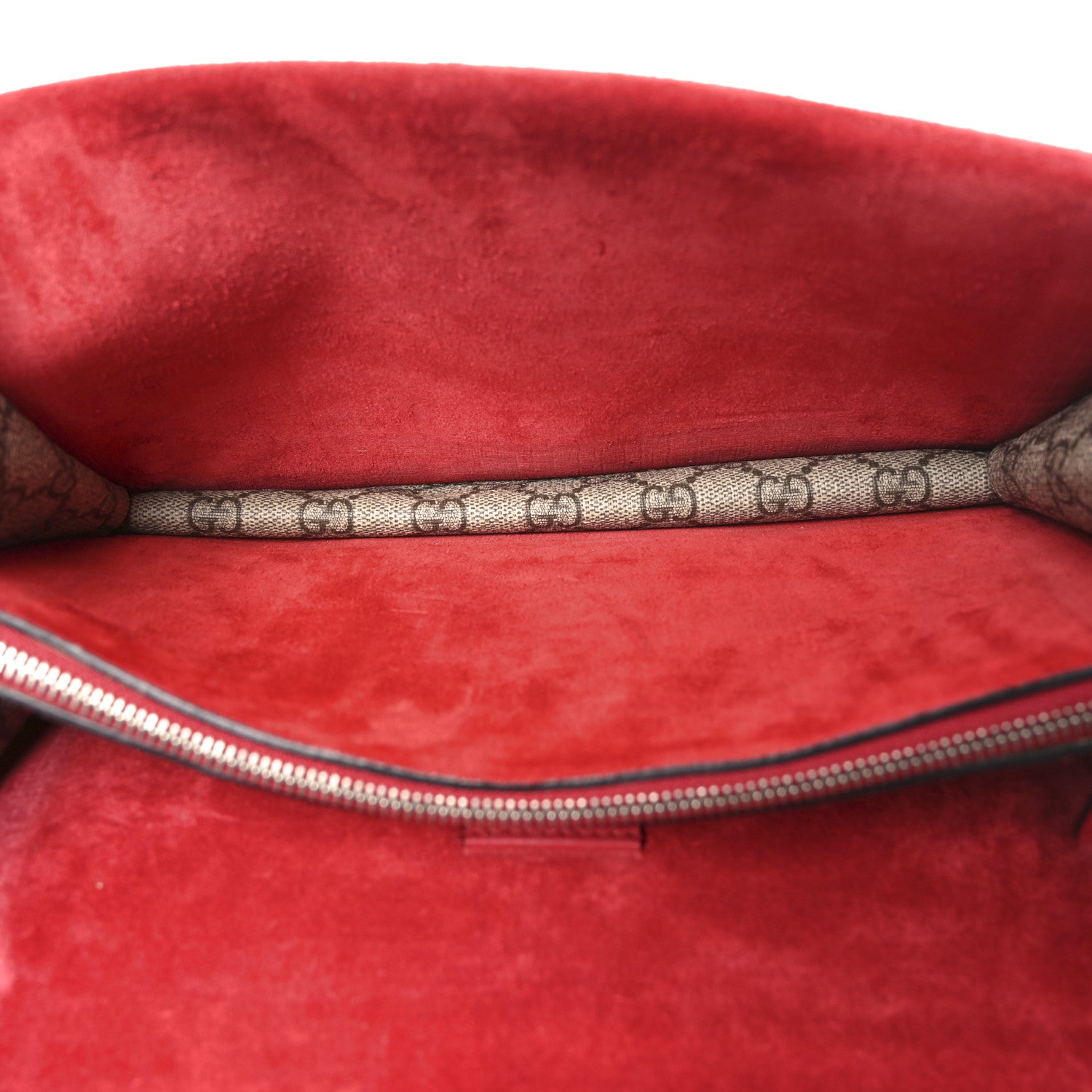 Gucci GG Supreme Monogram Small Dionysus Shoulder Bag Red 5 of 10