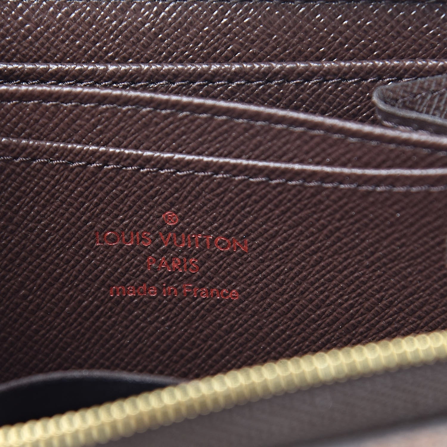 Louis Vuitton Damier Ebene Zippy Coin Purse 6 of 7