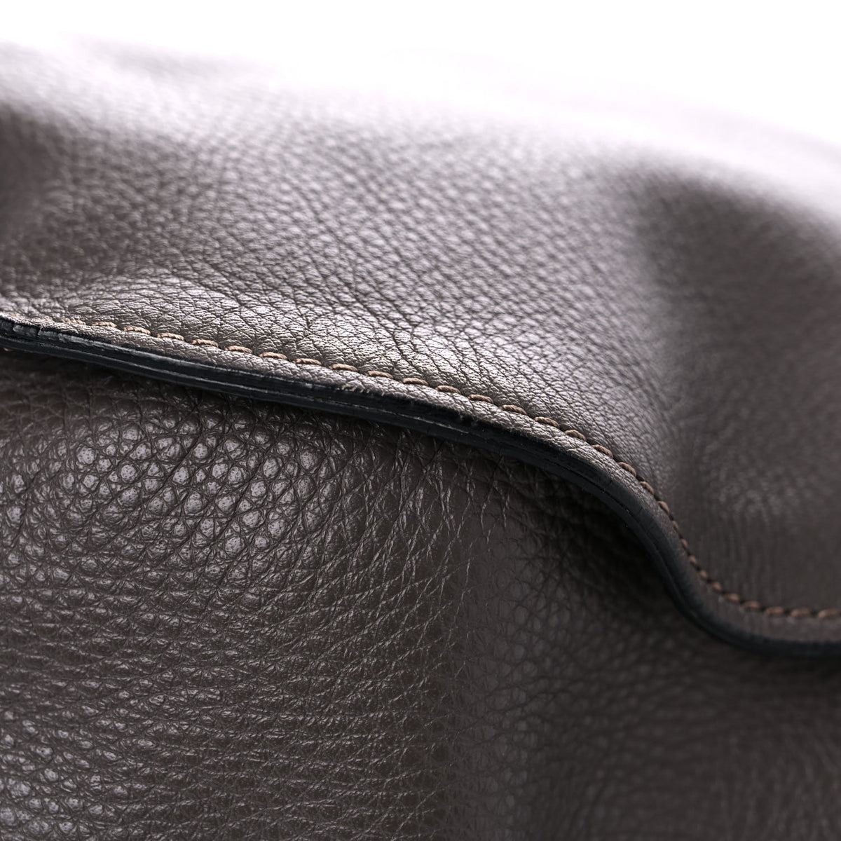 Calfskin Large Marcie Hobo Ash