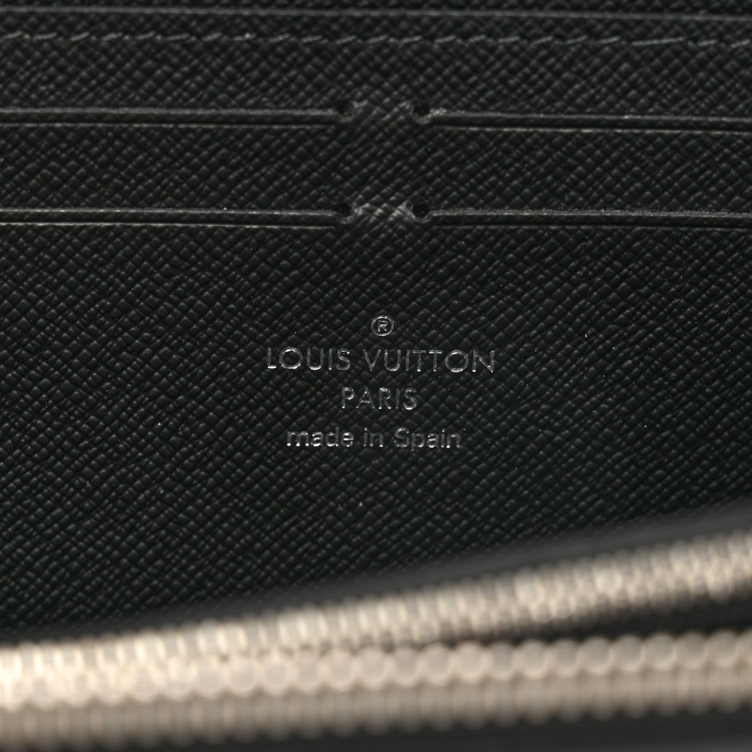 Louis Vuitton Epi Clemence Wallet Black 6 of 6