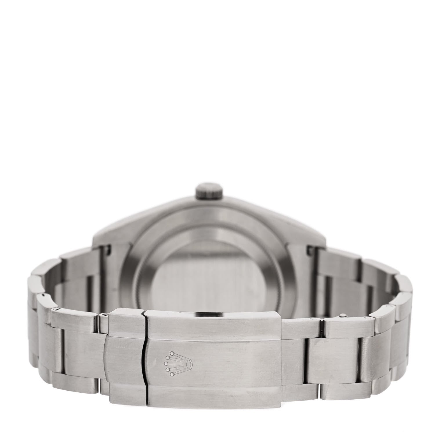 Rolex Stainless Steel 39mm Oyster Perpetual Watch Rhodium 114300 3 of 5
