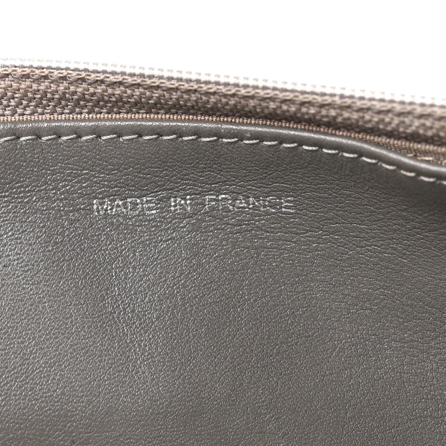 Chanel Caviar Sevruga Wallet On Chain WOC Grey 7 of 12