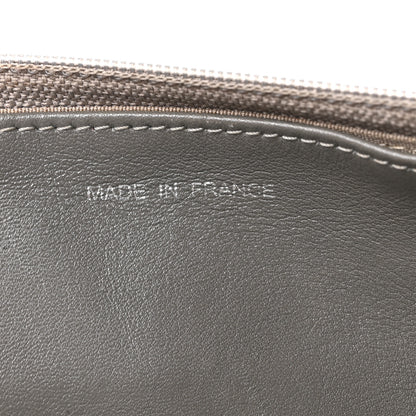 Chanel Caviar Sevruga Wallet On Chain WOC Grey 7 of 12