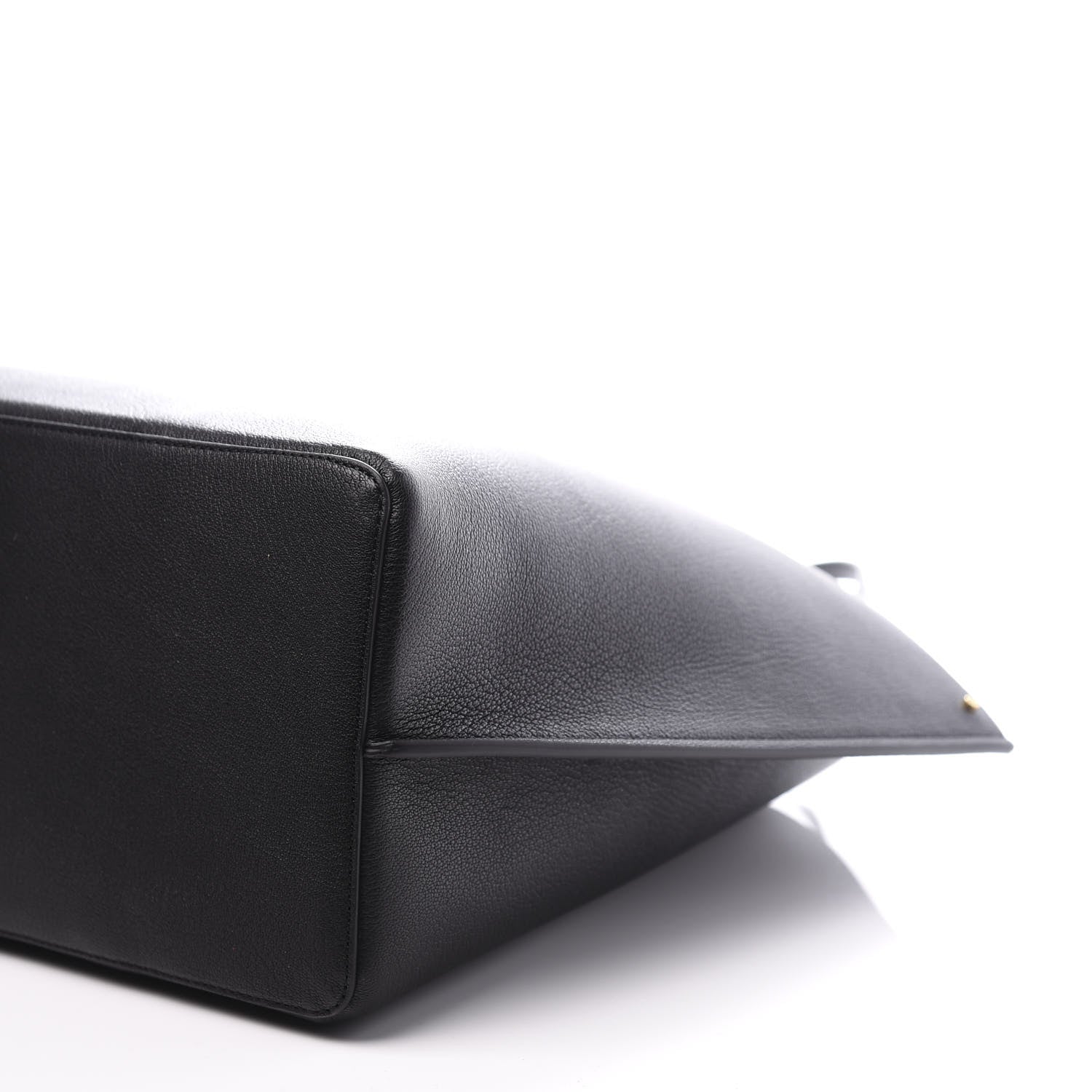 Valentino Garavani Calfskin Large Vlogo Tote Black 7 of 9
