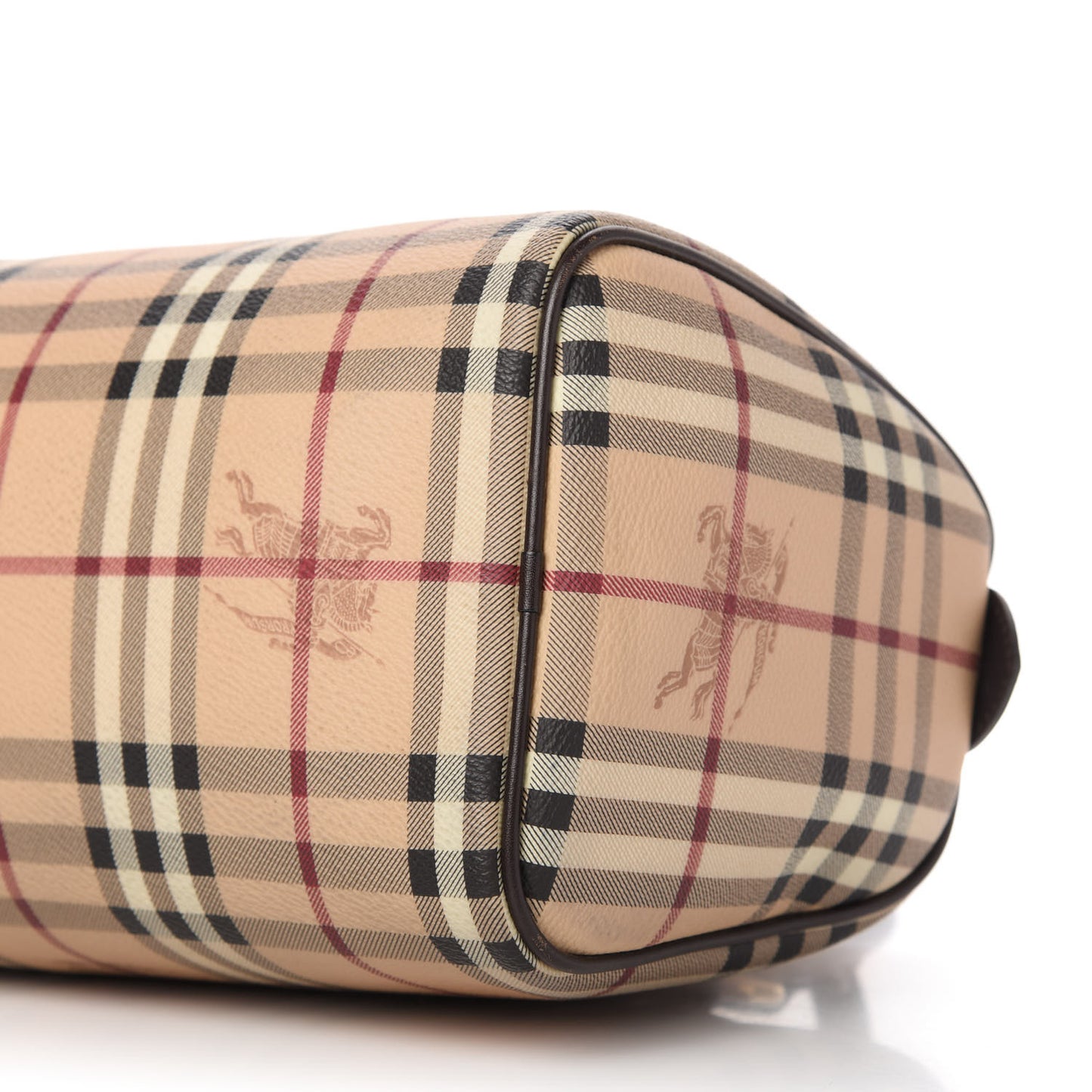 Haymarket Check Small Chester Bowling Bag Chocolate