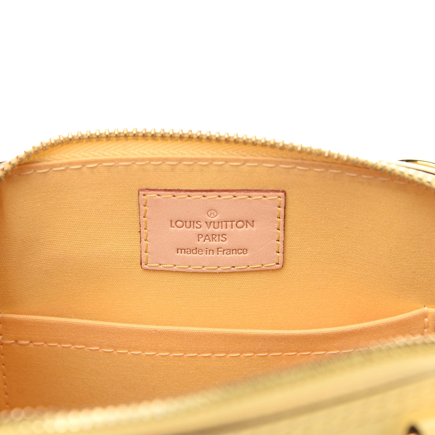 Louis Vuitton Vernis Alma BB Citrine 5 of 11