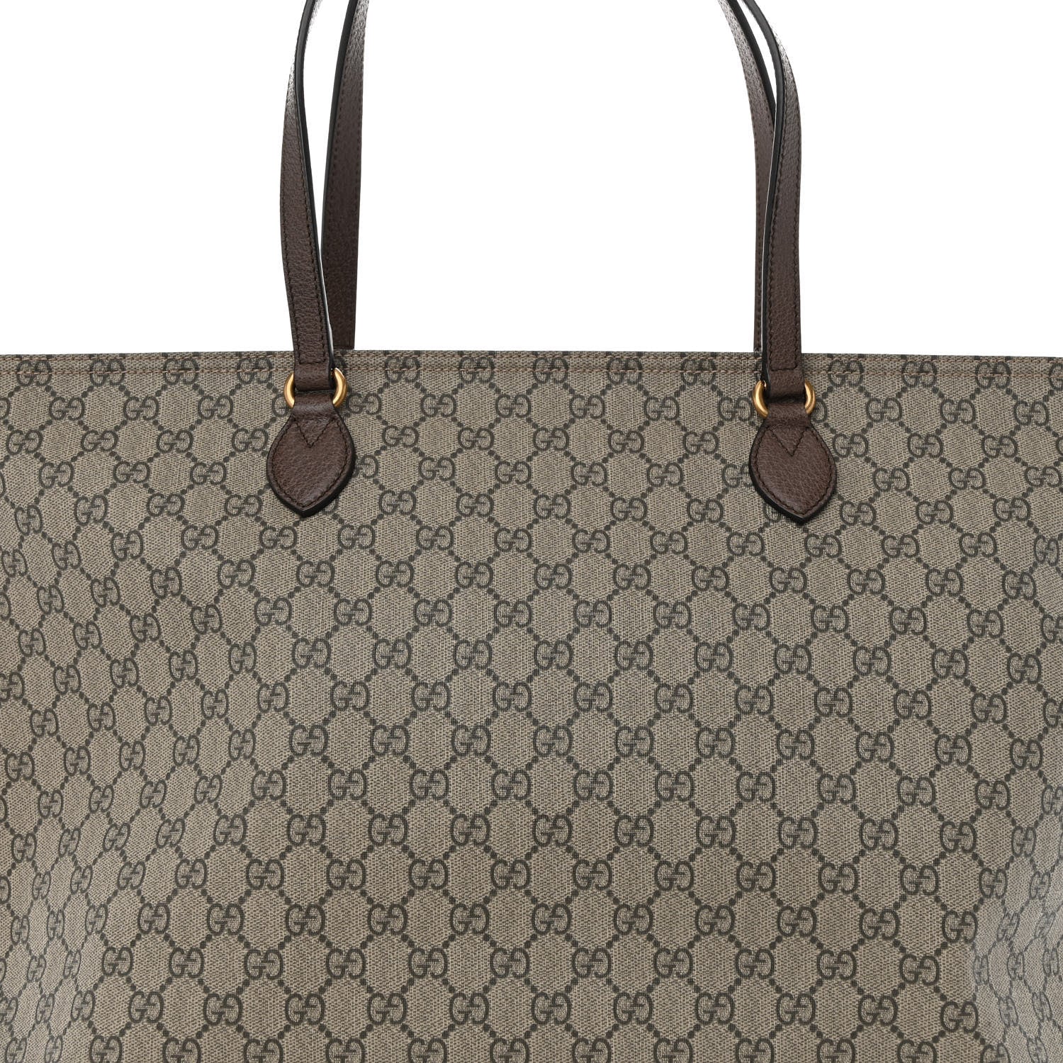 Gucci GG Supreme Monogram Medium Ophidia Shopping Tote Ebony 7 of 9