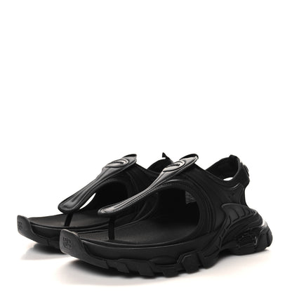 Balenciaga Neoprene Rubber Thong Sandals 37 Black 3 of 9