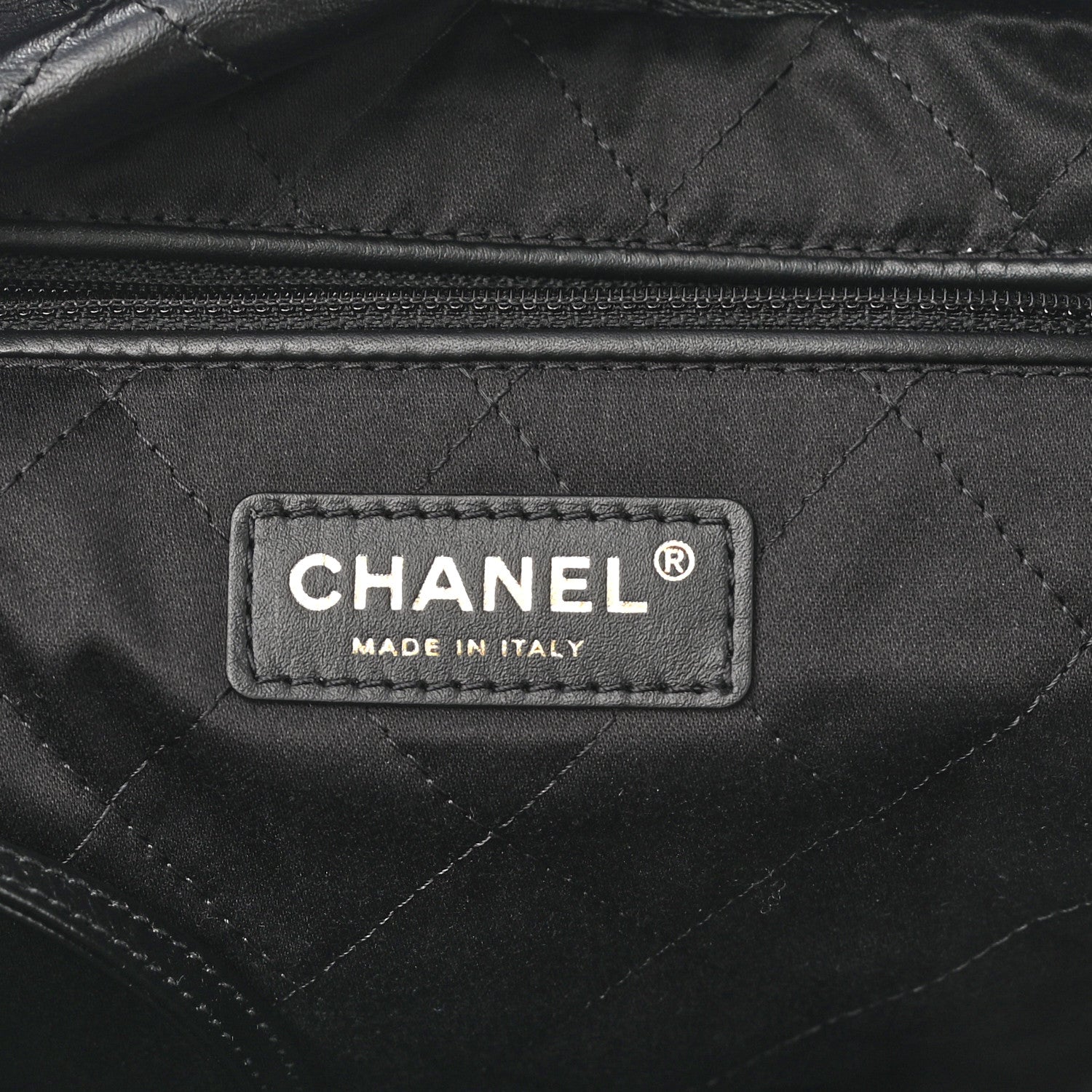 Chanel Calfskin Quilted Small Chanel 22 Black 6 of 10