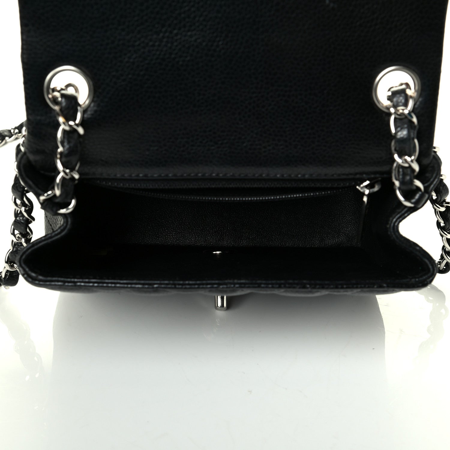 Chanel Caviar Quilted Mini Square Flap Black 4 of 7