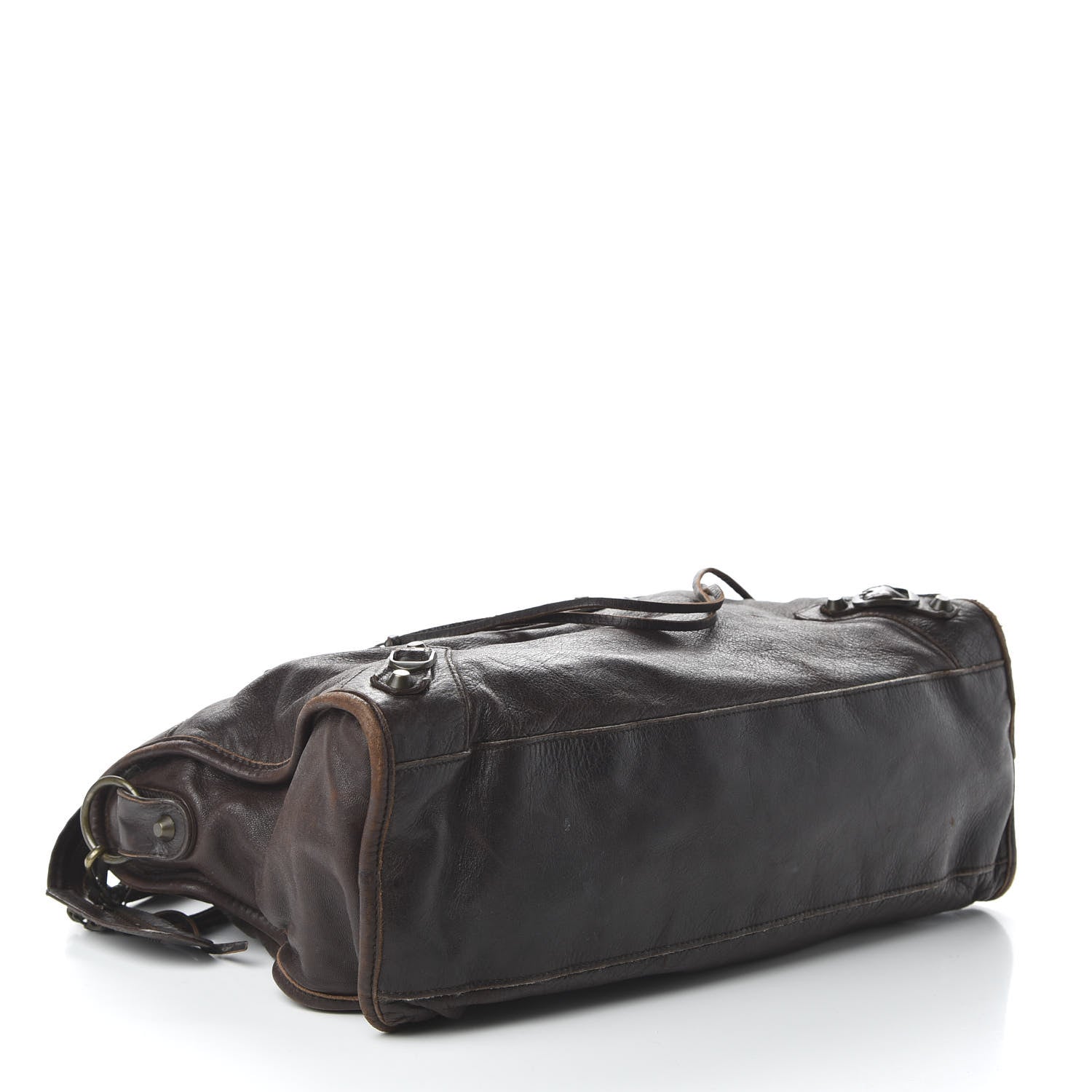 Balenciaga Chevre Classic Hardware City Chocolate 5 of 14