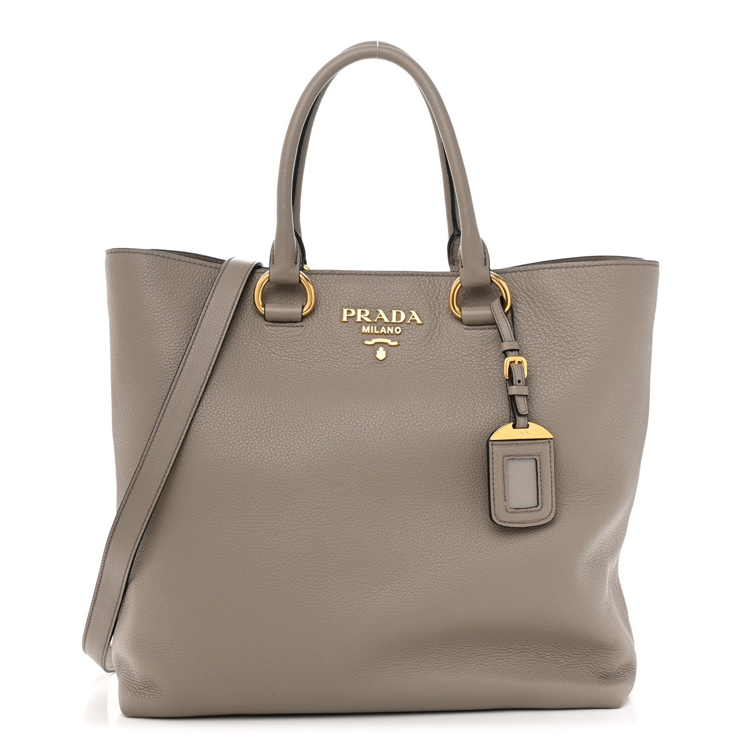 Prada Vitello Phenix Tote Argilla 1 of 10