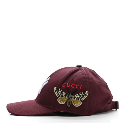 Gucci X MLB Cotton NY Yankees Baseball Hat 57-61 Lacquer 4 of 11