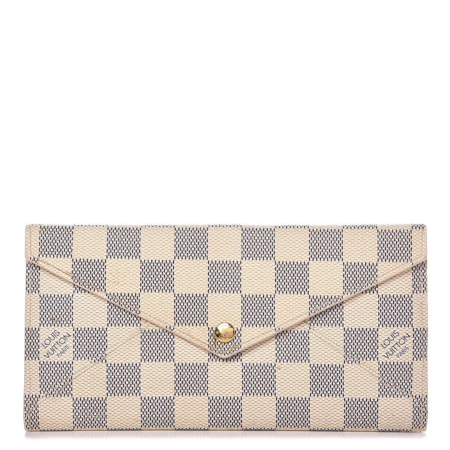 Louis Vuitton Damier Azur Long Origami Wallet 1 of 9