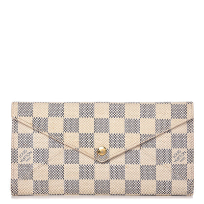 Louis Vuitton Damier Azur Long Origami Wallet 1 of 9