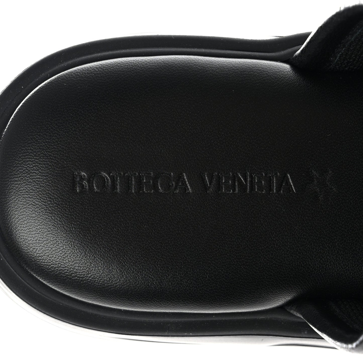 Nappa Flash 45mm Flat Sandals 37 Black