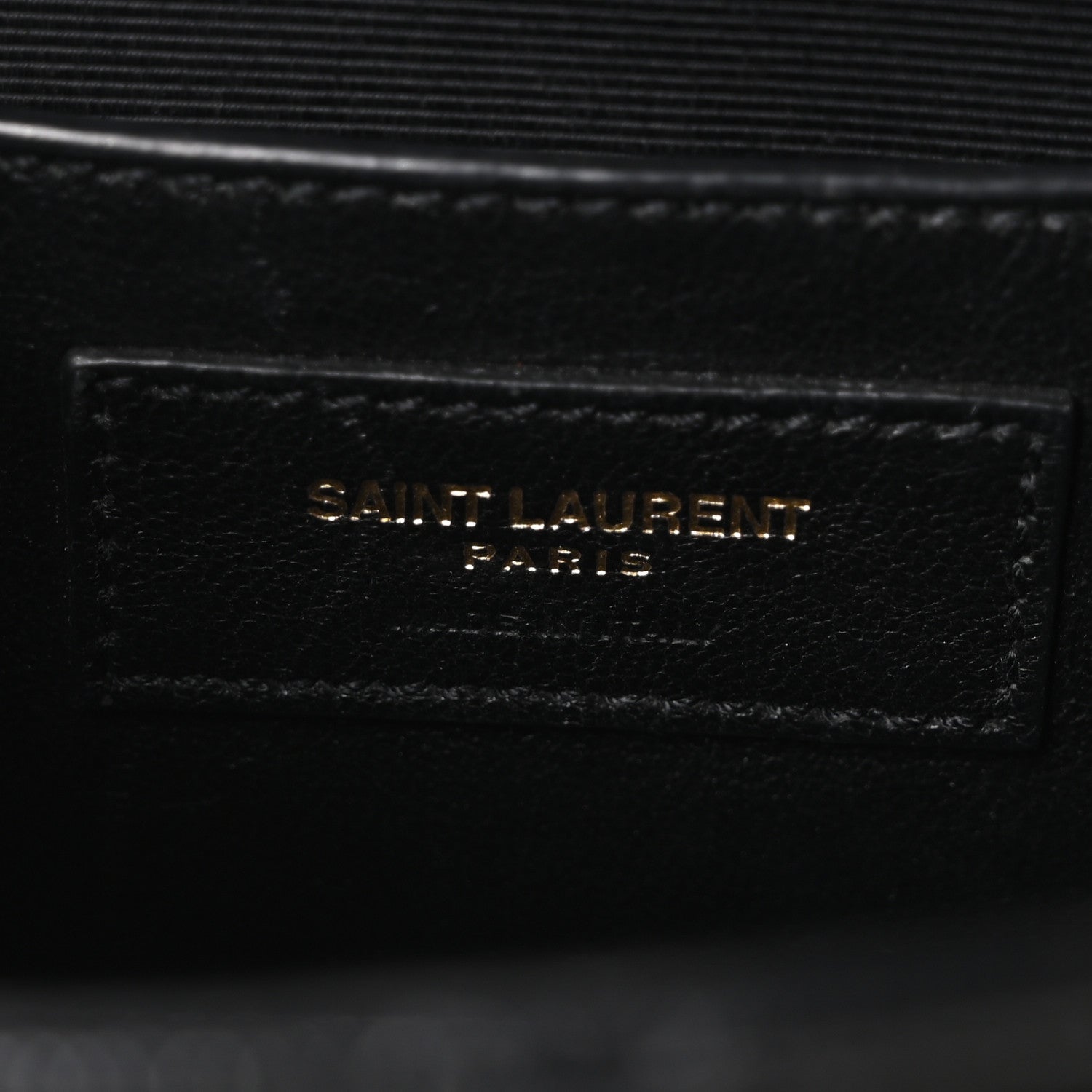 Saint Laurent Grain De Poudre Textured Mixed Matelasse Triquilt Small Monogram Satchel Black 6 of 10