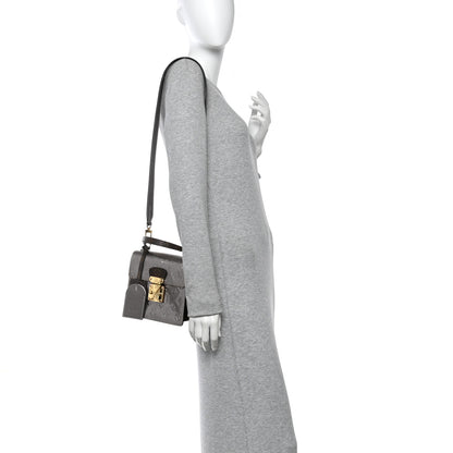 Louis Vuitton Vernis Epi Monogram Spring Street Champagne Metallise 2 of 13