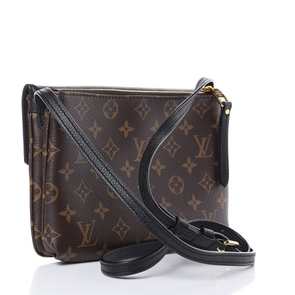 Louis Vuitton Monogram Twice Pochette Black 3 of 10