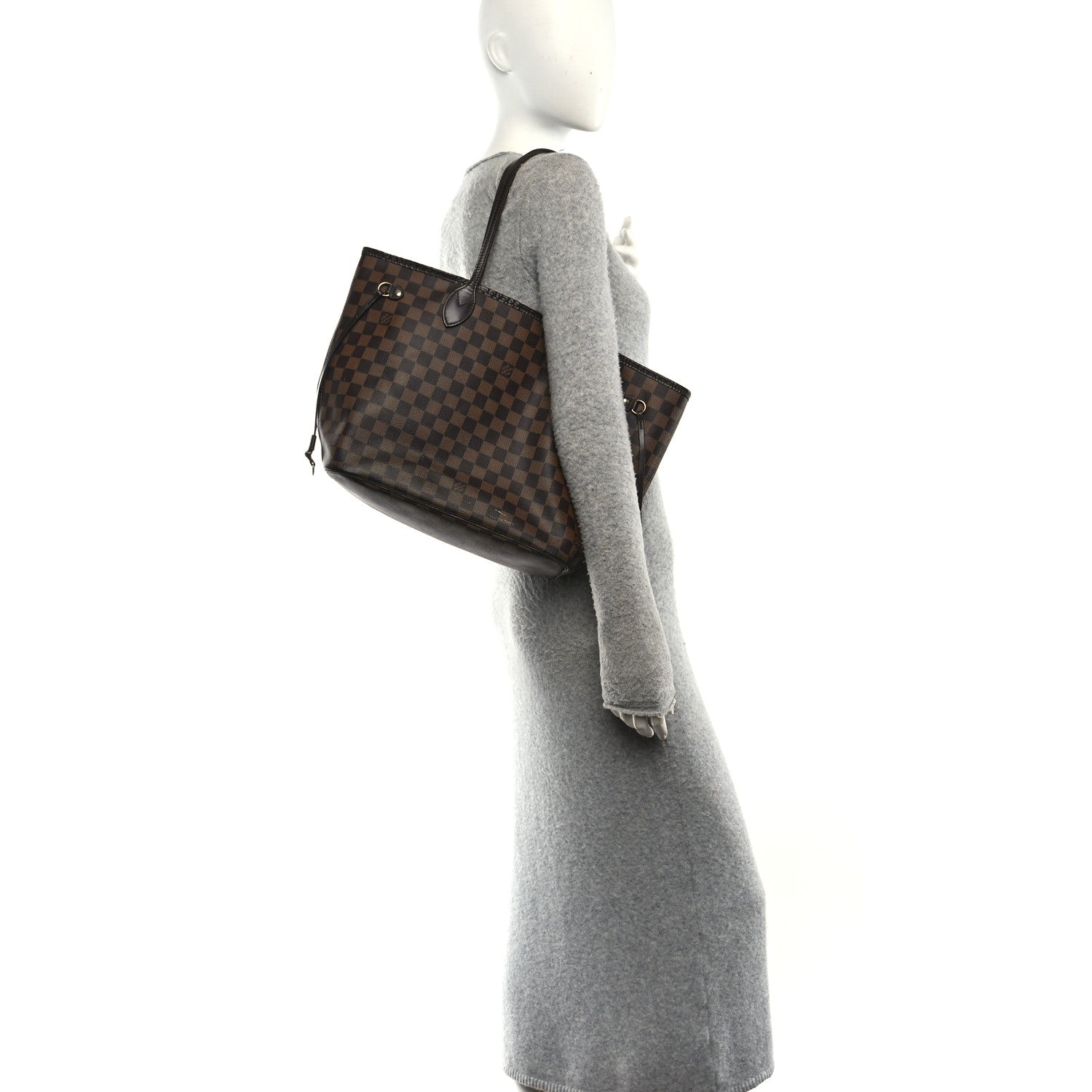 Louis Vuitton Damier Ebene Neo Neverfull MM 2 of 14