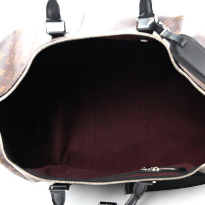 Louis Vuitton Monogram Macassar Keepall Bandouliere 55 4 of 9