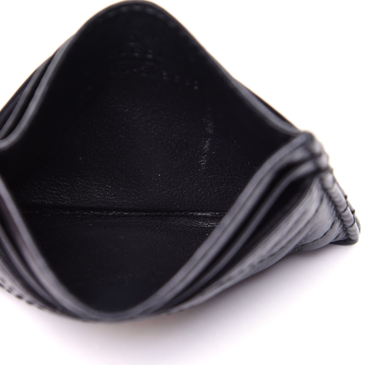 Gucci Calfskin Matelasse GG Marmont Card Holder Black 5 of 9