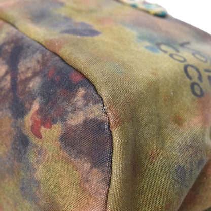 Chanel Washed Toile Graffiti On The Pavements Bowler Khaki Multicolor 17 of 19