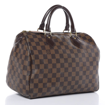 Louis Vuitton Damier Ebene Speedy 30 3 of 22