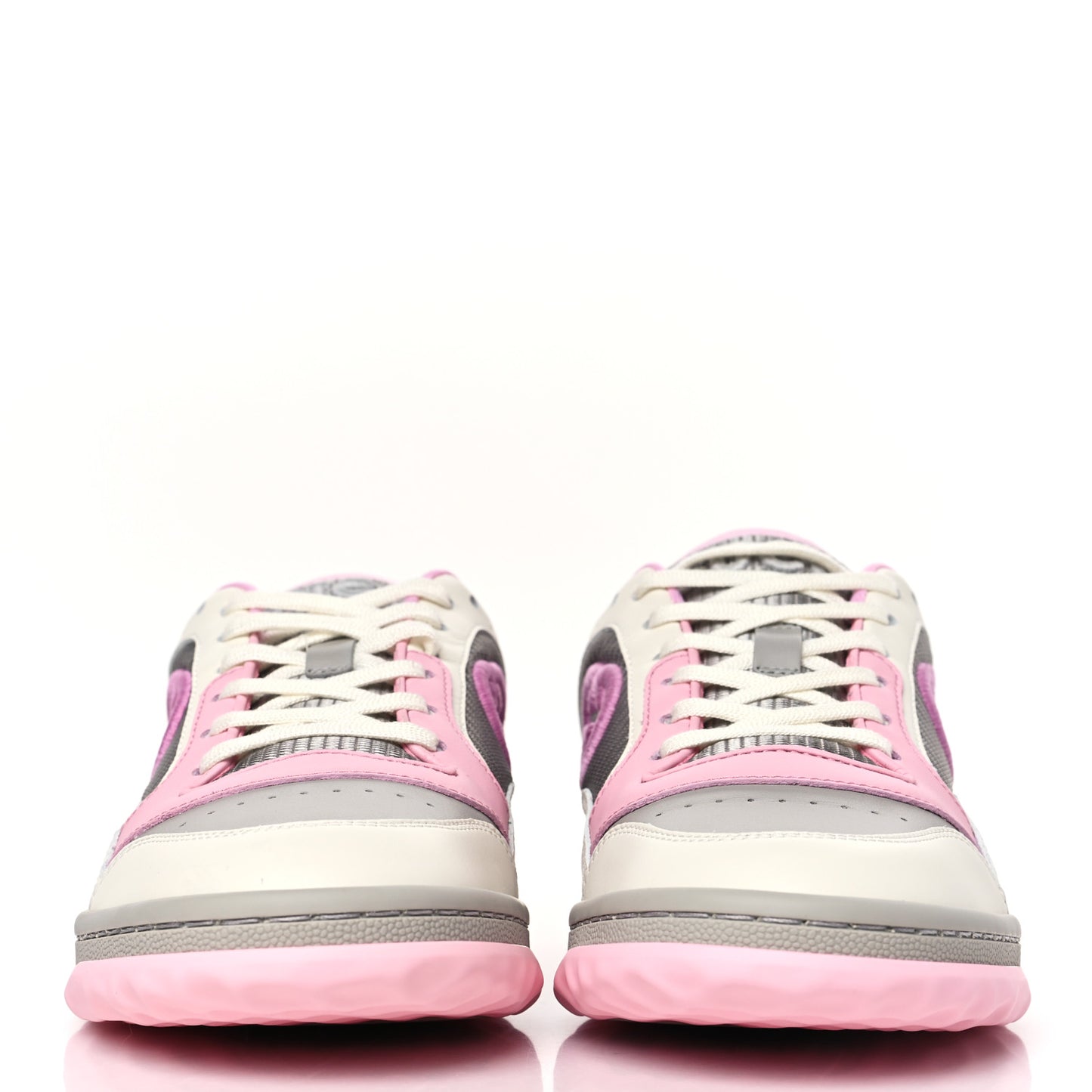 Dali Soft Calfskin Womens Mac80 Sneakers 37 Off White Grey Sky Light Rose