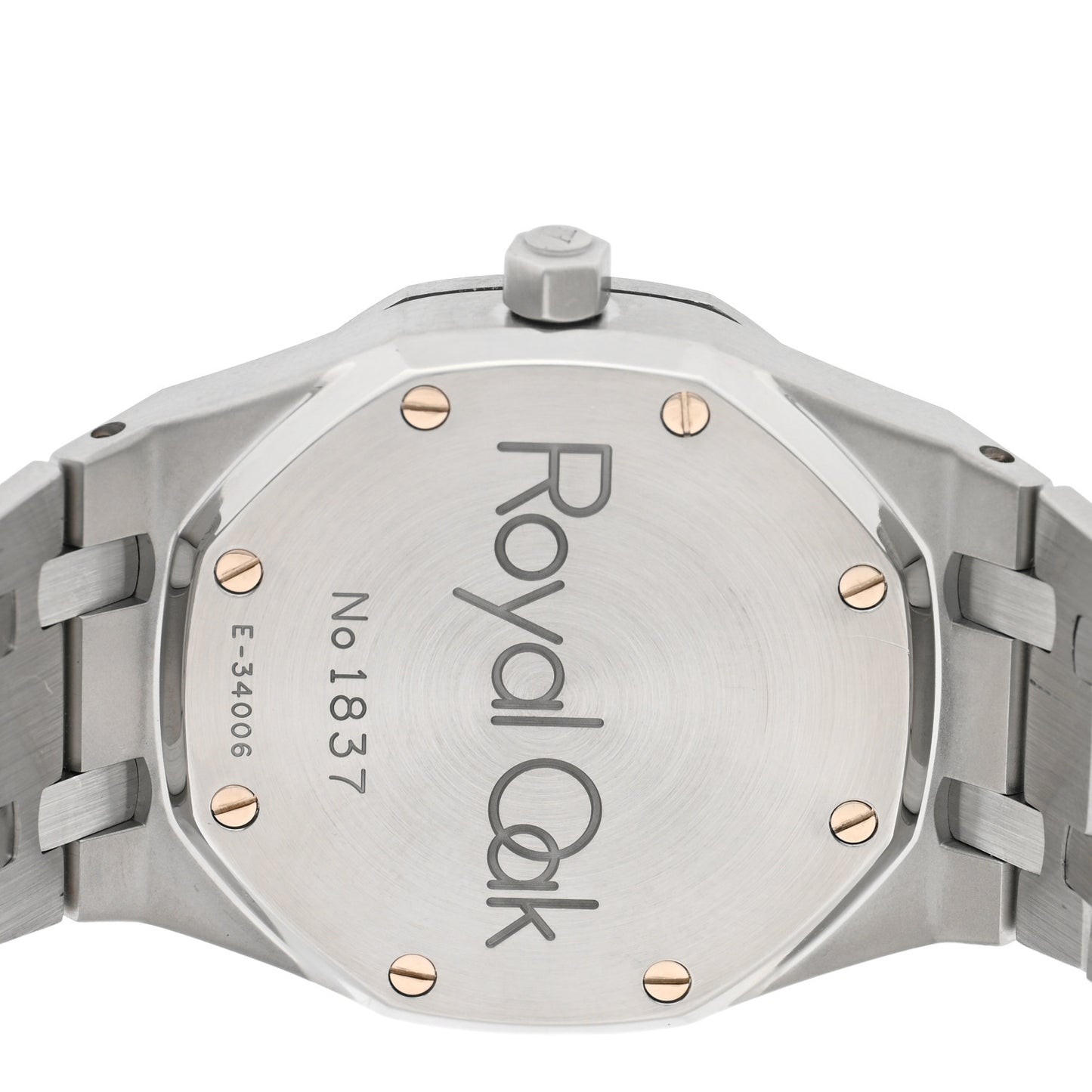 Stainless Steel 36mm Royal Oak Dual Time Automatic Watch White 25730ST.OO.0789ST.09