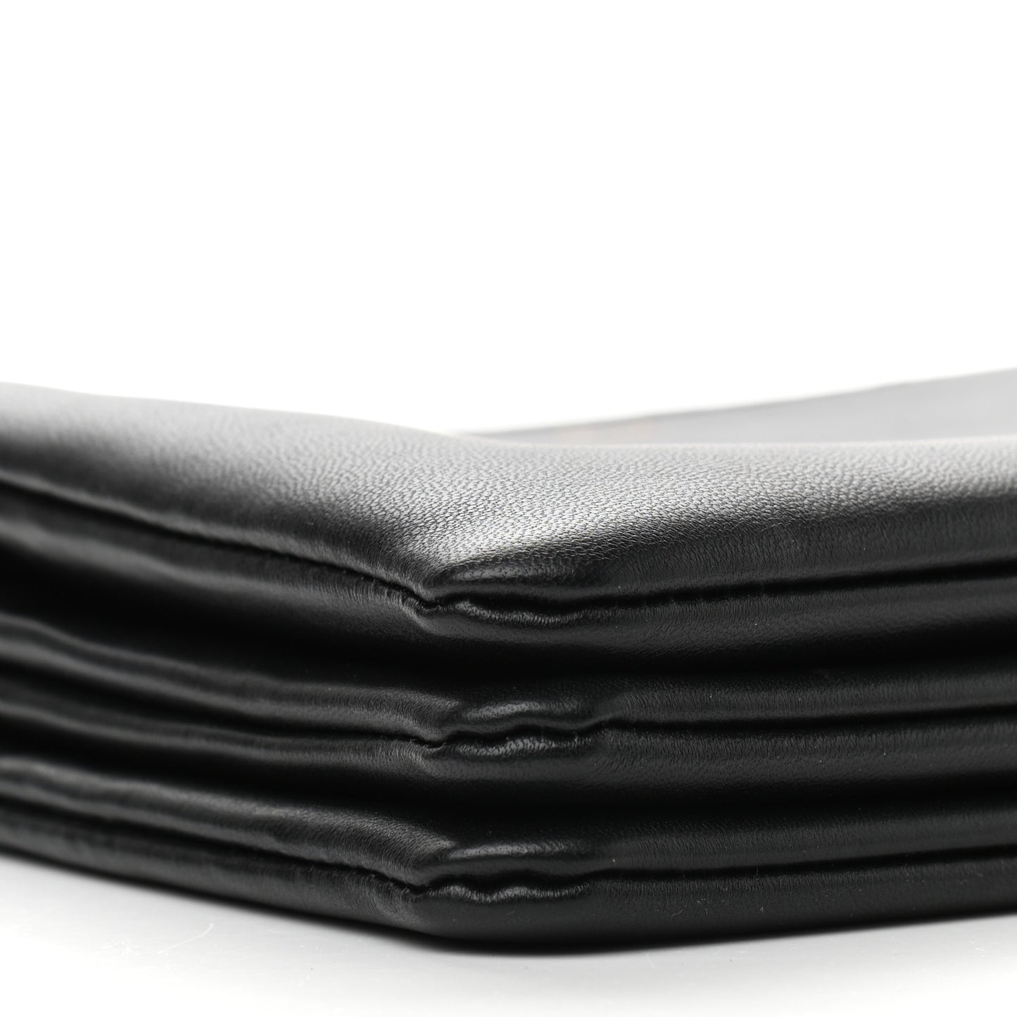 Lambskin Large Trio Crossbody Bag Black