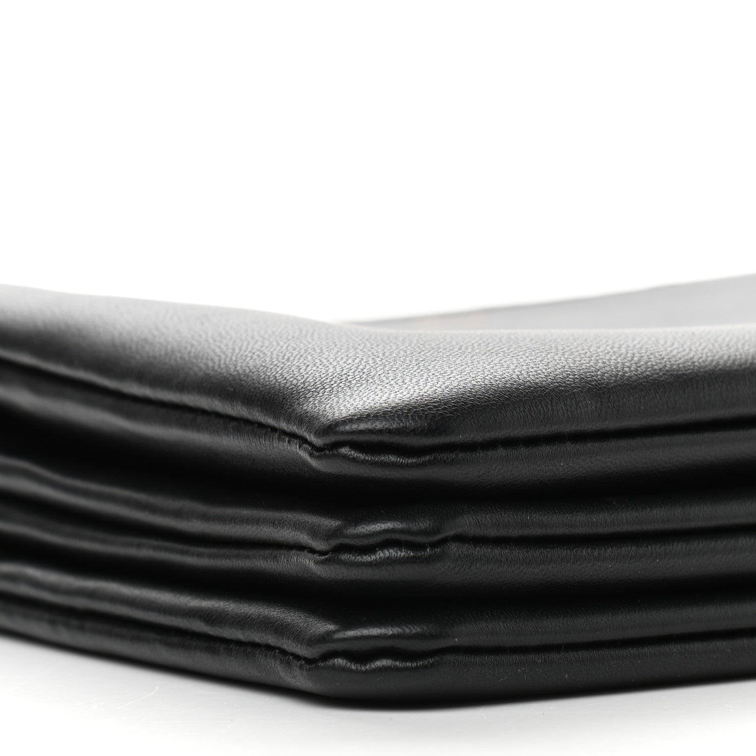 Celine Lambskin Large Trio Crossbody Bag Black 9 of 11
